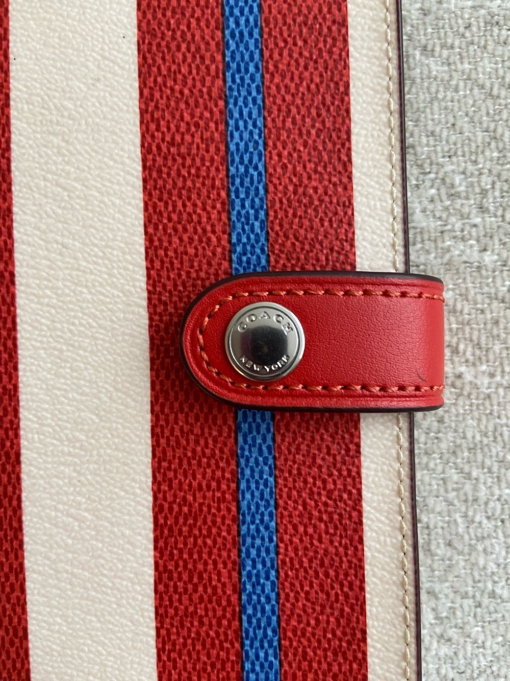 Coach Notebook - Striped - Picture 2 of 7
